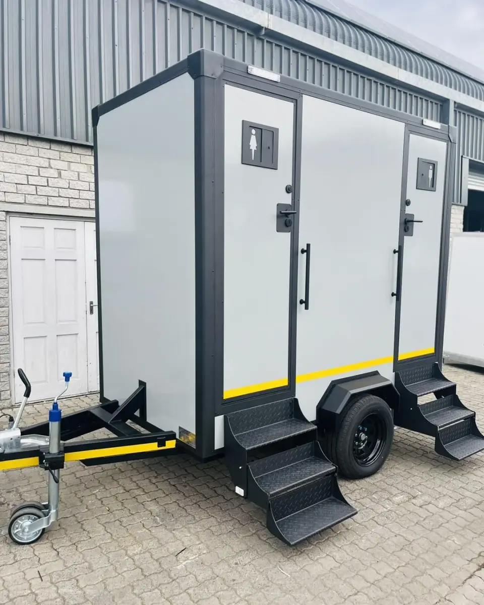Portable restroom equipment example